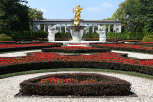 Formal gardens at Nemours Mansion & Gardens in Wilmington, Delaware.