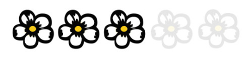 three bloom rating