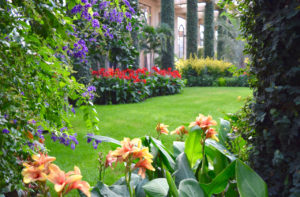 conservatory garden, taken in Longwood Gardens in Kennett Square, Pennsylvania