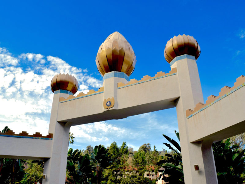 The Self-Realization Fellowship Lake Shrine is a meditation garden located in Los Angeles, California.