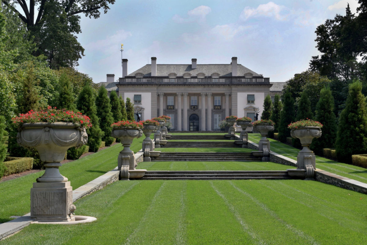 Nemours Mansion & Gardens in Wilmington, Delaware.