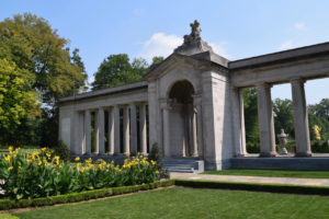 Formal gardens at Nemours Mansion & Gardens in Wilmington, Delaware.