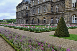 Jardin du Luxembourg (Luxembourg Gardens) in Paris, France.