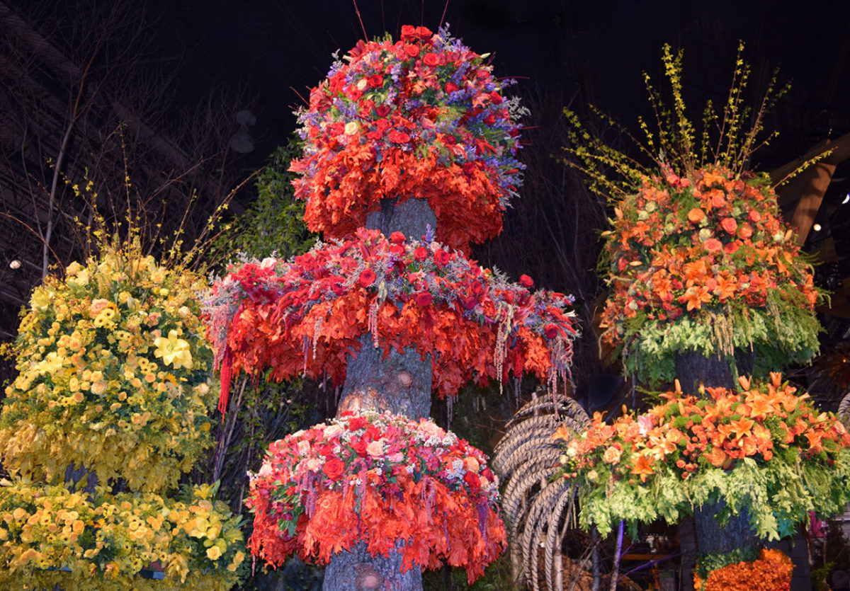 The Philadelphia Flower Show in Philadelphia, Pennsylvania