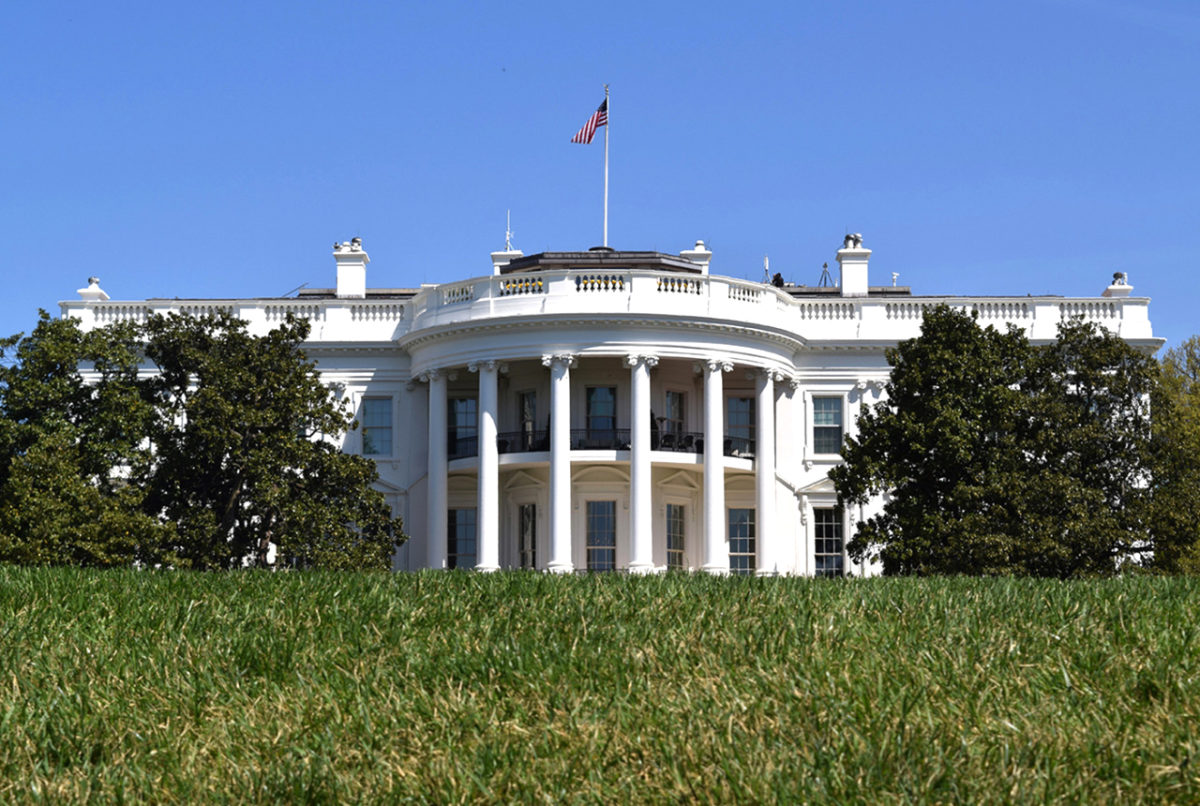 lawn of The White House Gardens Washington, DC