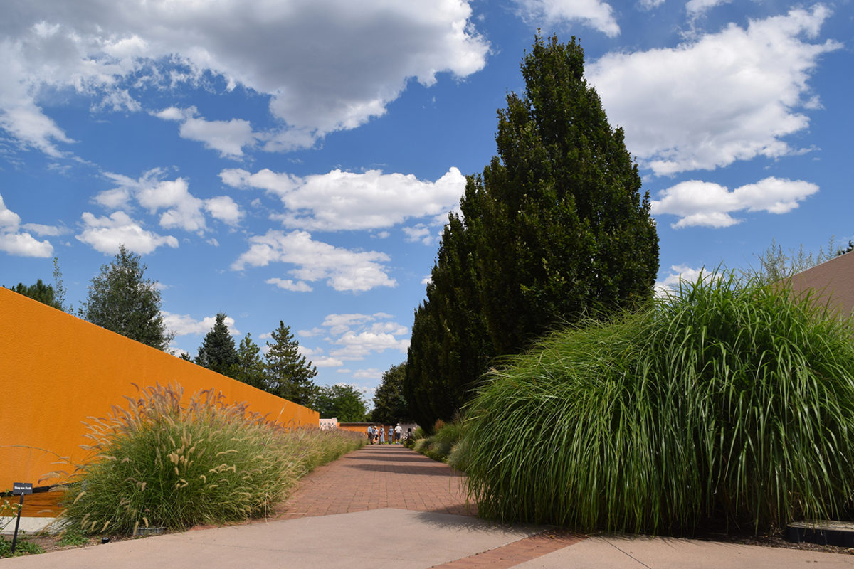 the Romantic Gardens at the Denver Botanic Gardens in Denver, Colorado