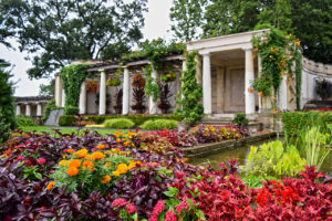 loggia and gardens at Untermyer Park & Gardens Yonkers, New York