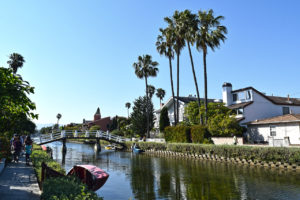 California’s Venice Canals in Venice, California