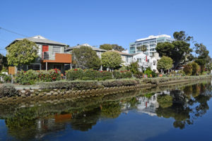 California’s Venice Canals in Venice, California